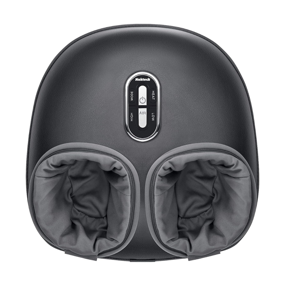 Foot Massager with Heat, FSA Eligible Deep Kneading Therapy Air Compression