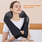 Back and Neck Massager, Back Massager Deep Tissue Kneading Neck and Shoulder Massage with Heat