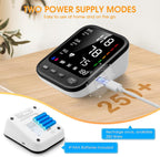 Blood Pressure Machine, Automatic Upper Arm Blood Pressure Monitor with 2x199 readout