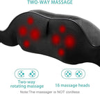 Back and Neck Massager, Back Massager Deep Tissue Kneading Neck and Shoulder Massage with Heat
