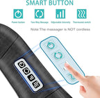 Back and Neck Massager, Back Massager Deep Tissue Kneading Neck and Shoulder Massage with Heat